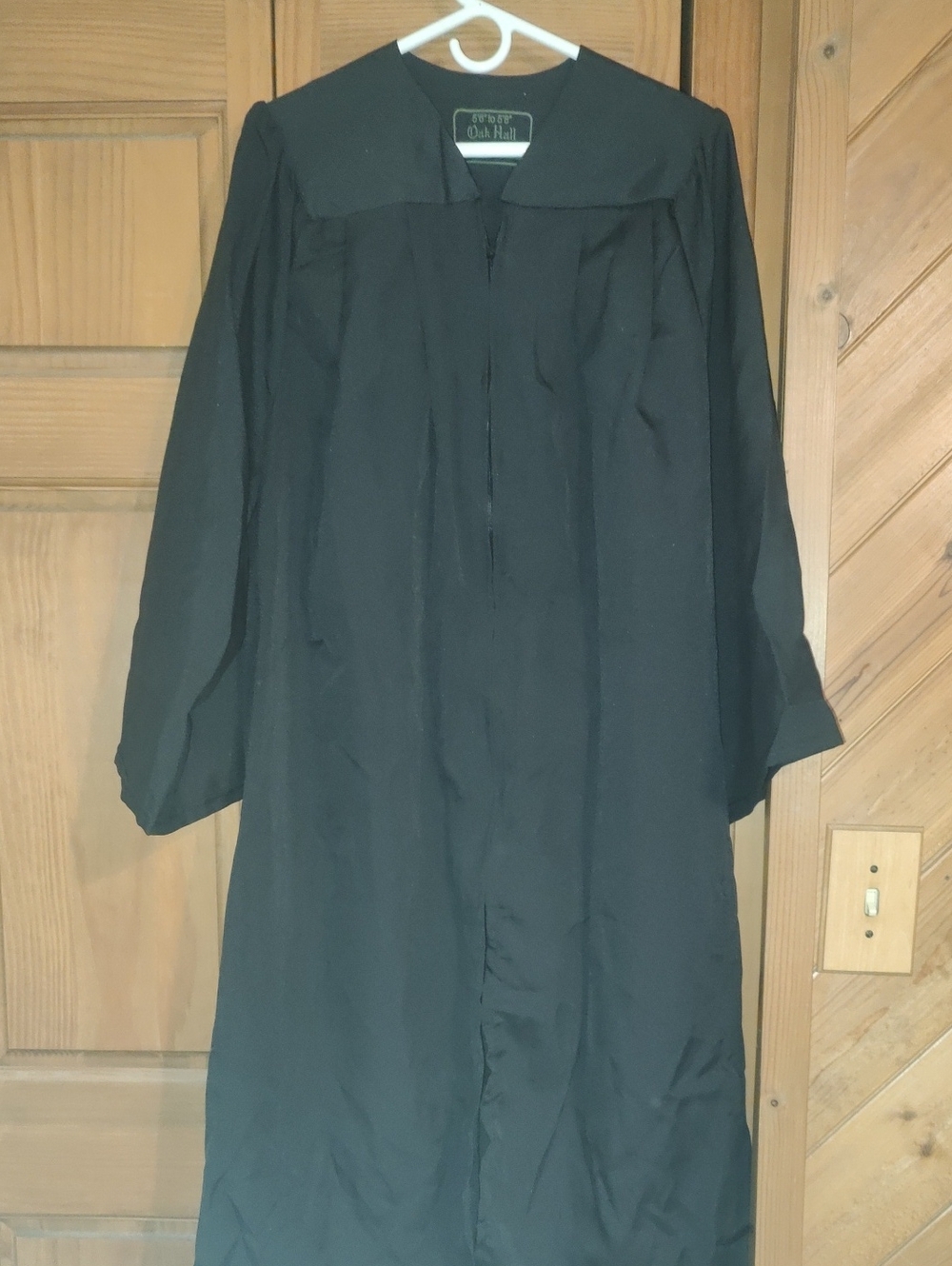 Men's Black Graduation Robe by Oak Hall